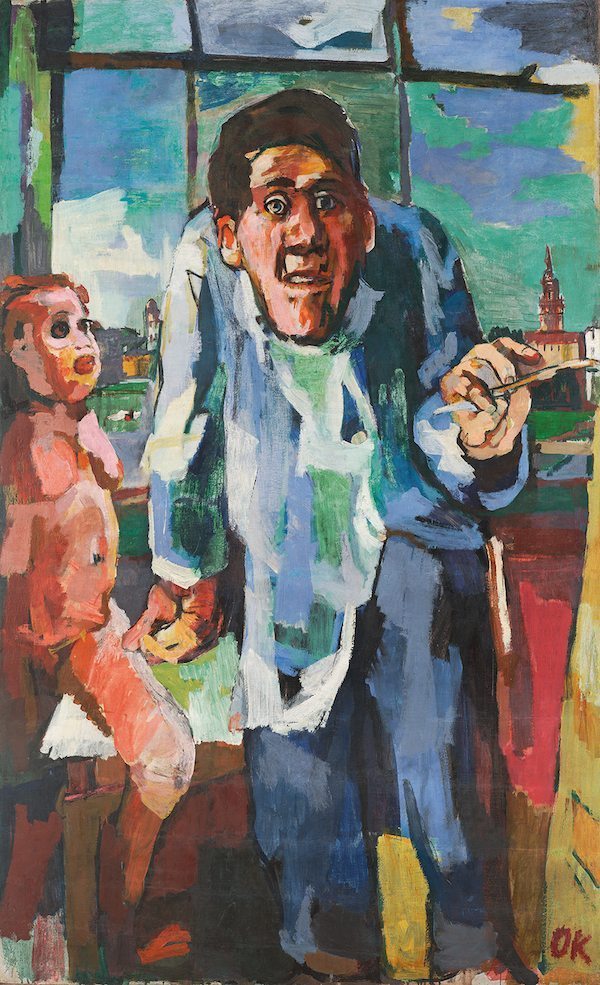 Toller Erfolg! 1 Oskar Kokoschka - Selbsbildnis