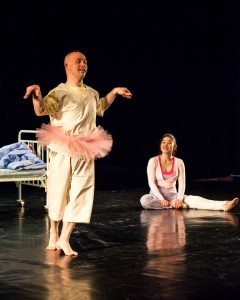 Erwin Slepcevic und Yukie Koji in "Kennst du Jackie Chan" (c) Fabian Dankl