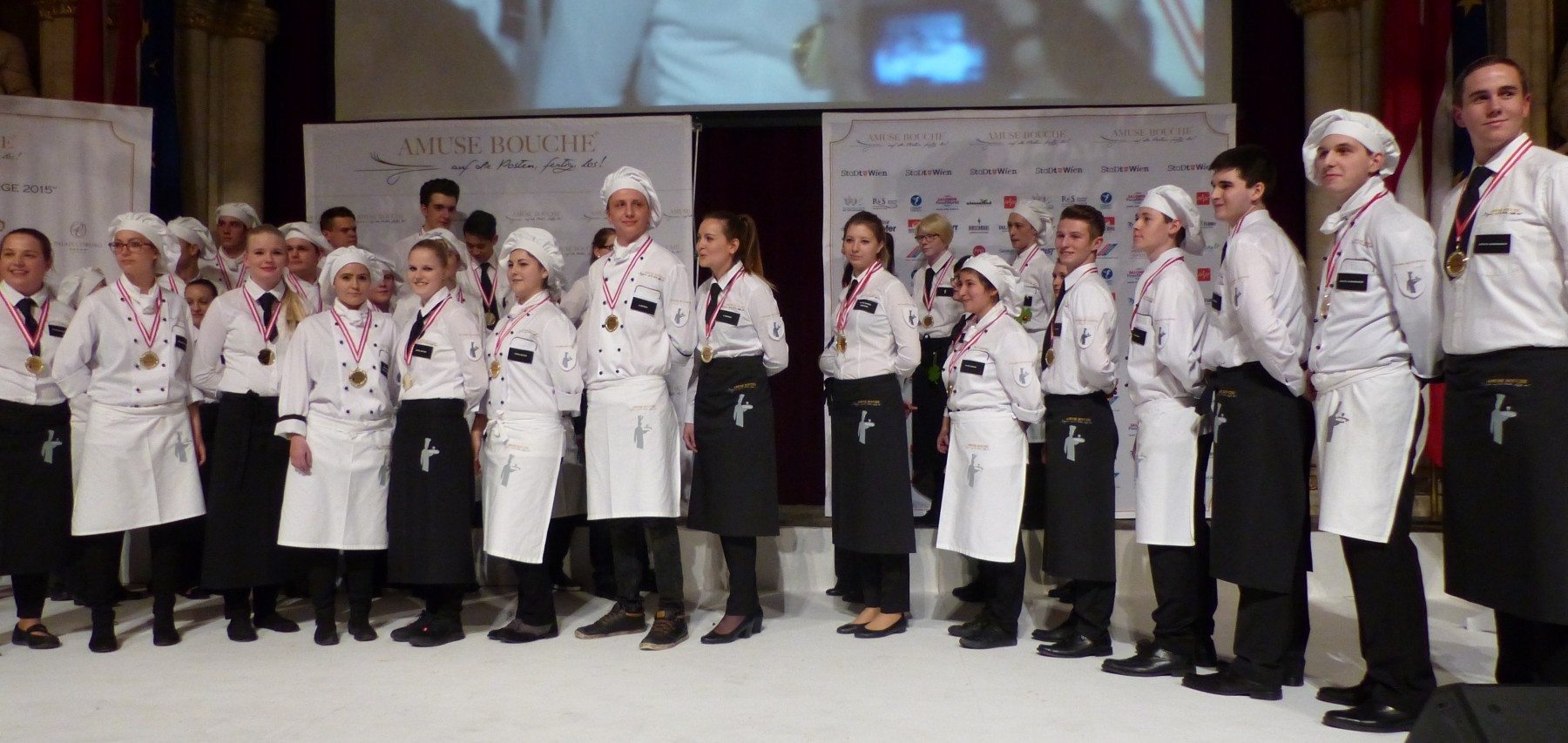 Die Nominierten der Amuse Bouche Preisverleihung (c) European Cultural News