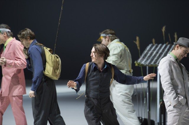Ensemble (Die Unschuldigen), Christopher Nell („Ich“) (c) Monika Rittershaus