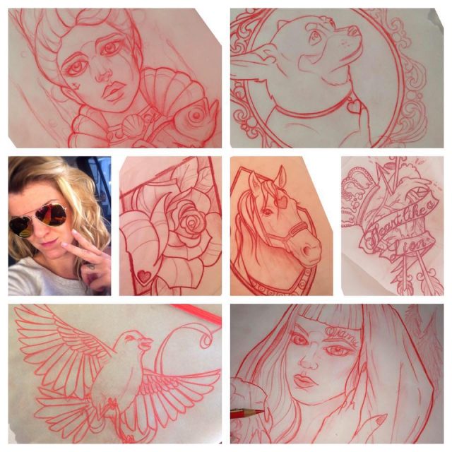 lady lexi tattoo text