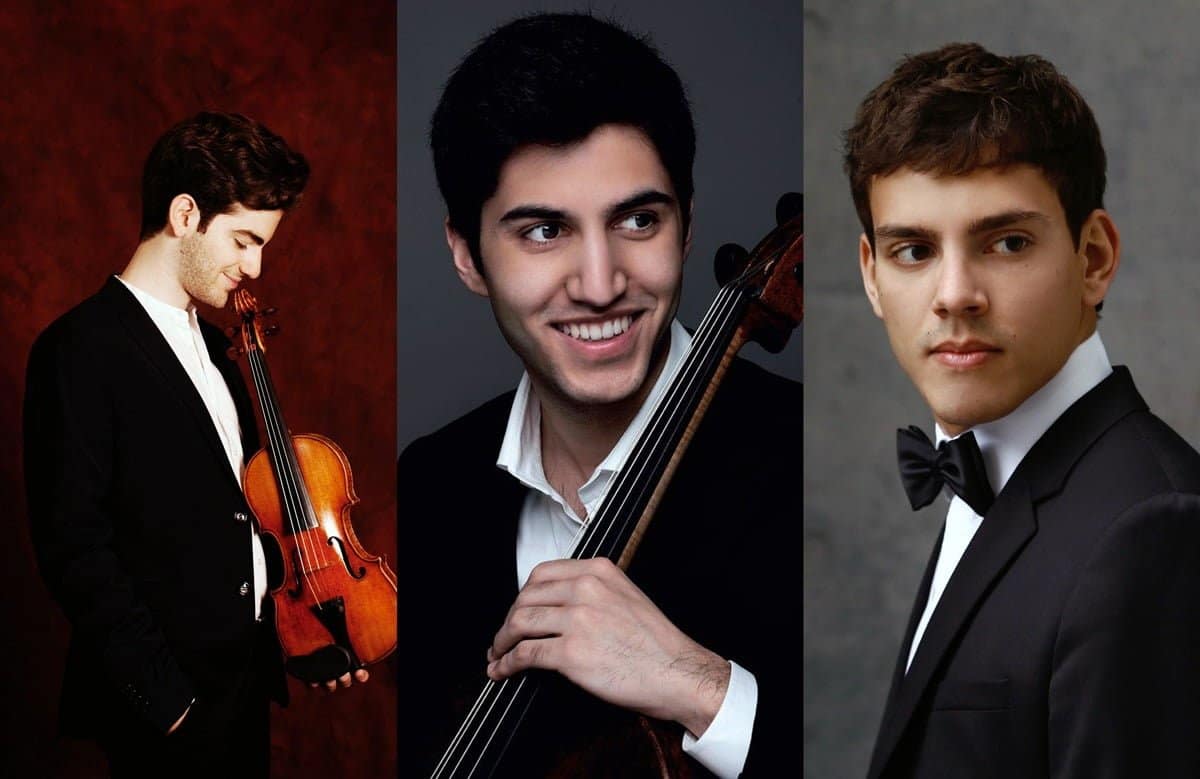 Feierlaune im Konzertsaal 1 Beethoven Hoch 3 Collage 4c 1 c Julia Wesely Juventino Mateo Marie Staggat